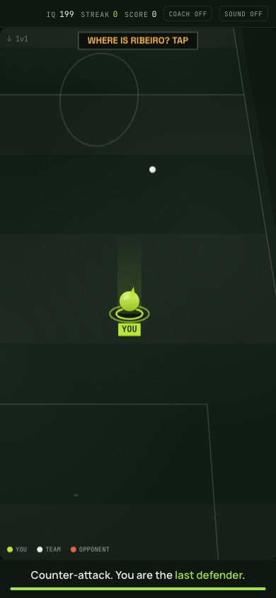 Blind mode scan check